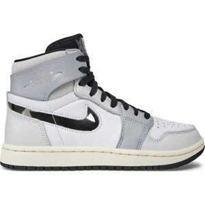 Sneakersy Nike Air Jordan 1 Zoom FJ4652 100 Šedá