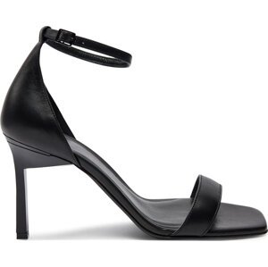 Sandály Calvin Klein Heel Sandal 90 Lth HW0HW01944 Černá