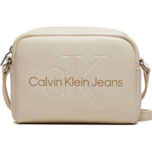 Kabelka Calvin Klein Jeans Sculpted Camera Bag18 Mono K60K612220 Écru