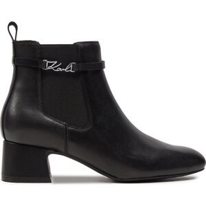 Polokozačky KARL LAGERFELD Bonnie KL30344 Černá
