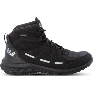 Trekingová obuv Jack Wolfskin Woodland 2 Texapore Mid W 4051331 Šedá