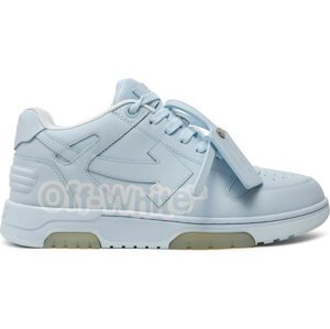 Sneakersy Off-White OMIA189S22LEA0044501 Světle modrá