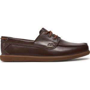 Mokasíny Clarks Bratton Boat 26176095 Hnědá