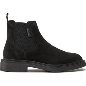 Kotníková obuv s elastickým prvkem Gant Fairwyn Chelsea Boot 27653405 Černá