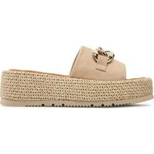 Espadrilky Unisa Capitan Ks Béžová
