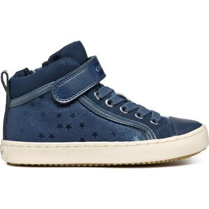 Sneakersy Geox J Kalispera Girl J744GI 0DHAJ C4005 M Tmavomodrá