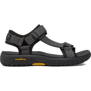 Sandály Skechers Lomell-Rip Tide 204351/BKGY Černá