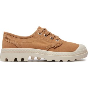 Plátěnky Palladium Pampa Oxford 92351-287-M Hnědá