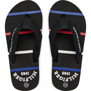Žabky Tommy Hilfiger T3B8-33447-0058 M Černá