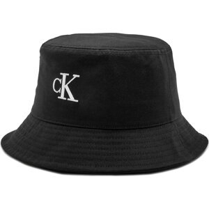 Klobouk Calvin Klein Bucket Monogram Embro K50K512146 Černá