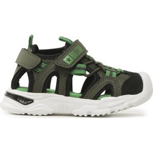 Sandály Big Star Shoes LL374211 Zelená