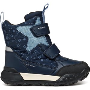 Sněhule Geox J Trekkyup Girl B Ab J46M7C 0MNBC CF44Y S Tmavomodrá