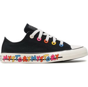 Plátěnky Converse Ctas Ox 170295C Black/Hyper Pink/Egret