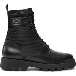 Kotníková obuv KARL LAGERFELD KL11170 Černá