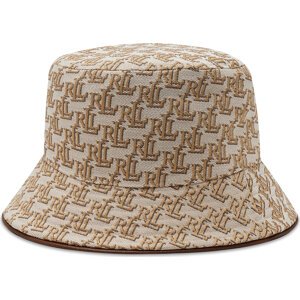 Klobouk Lauren Ralph Lauren Bucket 454884508001 Béžová