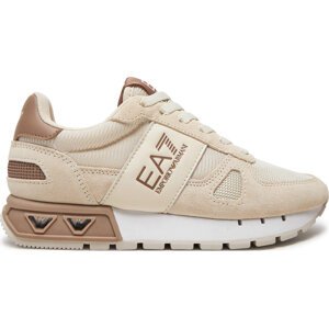 Sneakersy EA7 Emporio Armani X8X151 XK354 T996 Béžová
