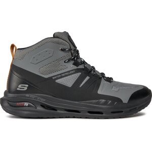 Kotníková obuv Skechers Arch Fit Orvan Montfort 210478/GYBK Šedá