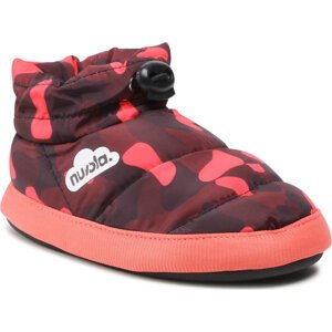 Bačkory Nuvola Boot Home Printed UNBHGPR21CAF12 Červená