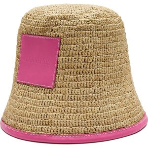 Klobouk JACQUEMUS Cappello 245AC642 Béžová