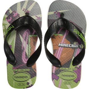 Žabky Havaianas MINECRAFT 41451250891 Černá