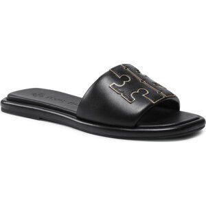 Nazouváky Tory Burch Doublet Sport Slide 79985 Perfect Black/Gold 013