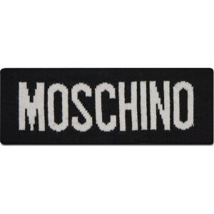 Textilní čelenka MOSCHINO 65235 M2355 Černá
