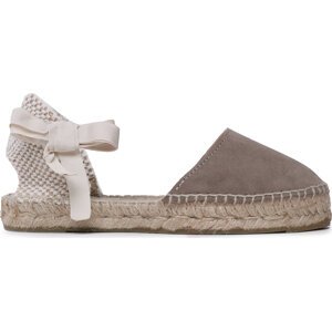 Espadrilky Manebi Flat Valenciana Espadrilles K 1.9 P0 Hnědá