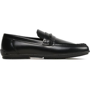 Mokasíny Calvin Klein Driver W/Plaque HM0HM01033 Černá