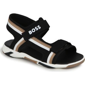 Sandály Boss J50851 S Černá
