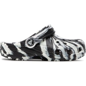 Nazouváky Crocs Classic Marbled Clog 207464 Černá