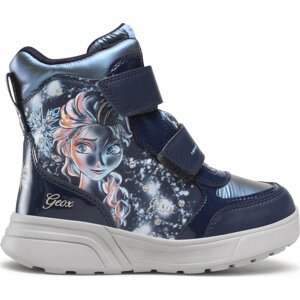 Sněhule Geox FROZEN J Sveggen G. B Abx D J268AD 054AJ C4256 D Tmavomodrá