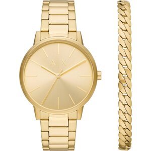 Hodinky Armani Exchange AX7144SET Zlatá