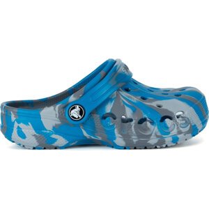 Nazouváky Crocs BAYA MARBLED CLOG KIDS 207016-4GL Tmavomodrá