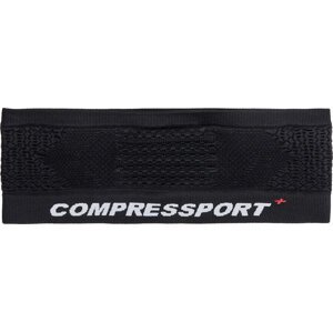 Textilní čelenka Compressport On/Off XBNU3909 Černá