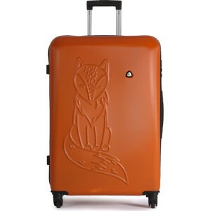 Velký kufr Semi Line T5550-6 Oranžová