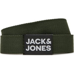Dětský pásek Jack&Jones Junior Jackbirk 12259569 Zelená