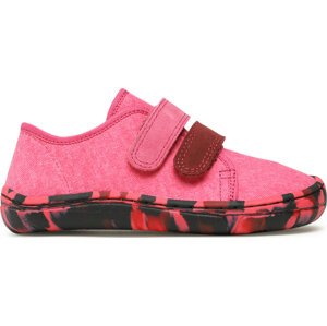Sneakersy Froddo Barefoot Canvas G1700358-3 S Růžová