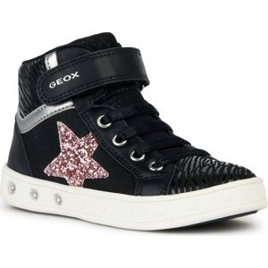 Sneakersy Geox J Skylin Girl J368WG 0BJDH C9231 D Černá