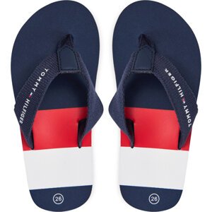 Žabky Tommy Hilfiger T3B8-33446-0058 M Tmavomodrá