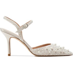 Sandály Stuart Weitzman Bliss 85 Pump SI822 Bílá