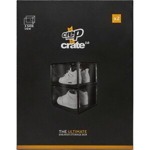 Sada dvou krabic na boty Crep Protect The Ultimate Sneaker Storage Box CP009 Černá
