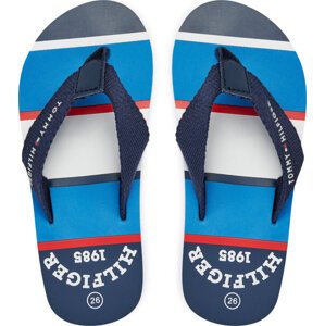 Žabky Tommy Hilfiger T3B8-33447-0058 M Tmavomodrá