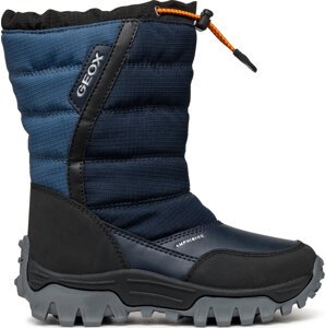 Sněhule Geox J Himalaya Boy B Abx J26FRA 0FU54 C0693 D Tmavomodrá