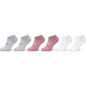 Sada 6 párů dámských nízkých ponožek Under Armour Unisex UA Essential 6pk Low 1386239-697 Barevná