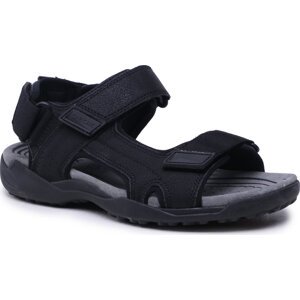 Sandály Geox U Terreno + Grip U3550A0EK11C9999 Černá