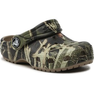 Nazouváky Crocs Classic Realtree Clog T 207092 Khaki