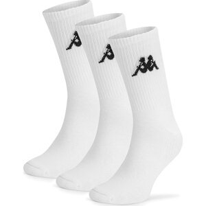 Ponožky Kappa Z4448_AW24 (3-PACK) Bílá