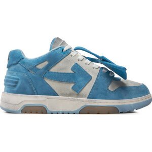 Sneakersy Off-White OMIA189S22LEA0080140 Modrá