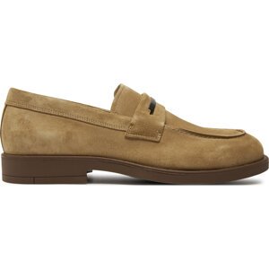 Mokasíny Calvin Klein Moccasin Suede HM0HM01469 Hnědá