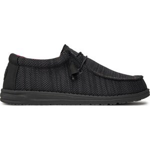 Mokasíny Hey Dude Wally Sox 40019-0XD Černá